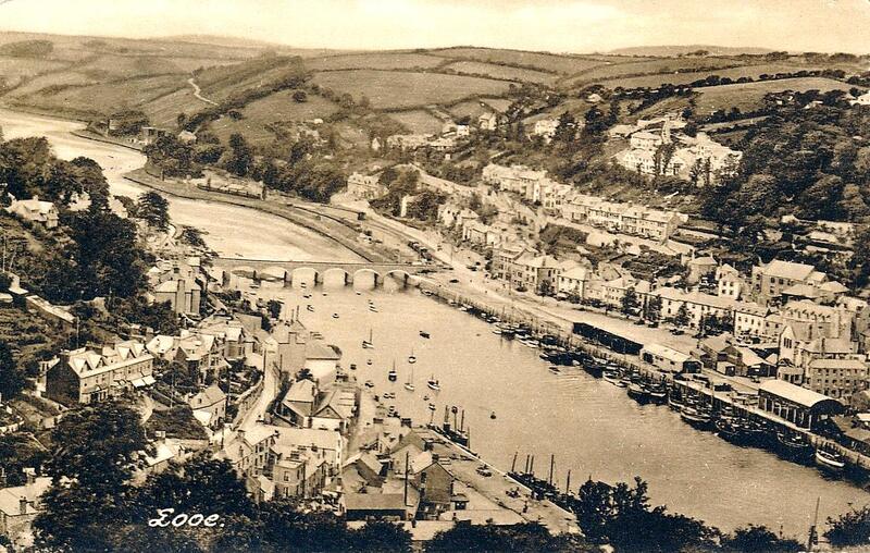 Early 20th Century postcard of Looe.