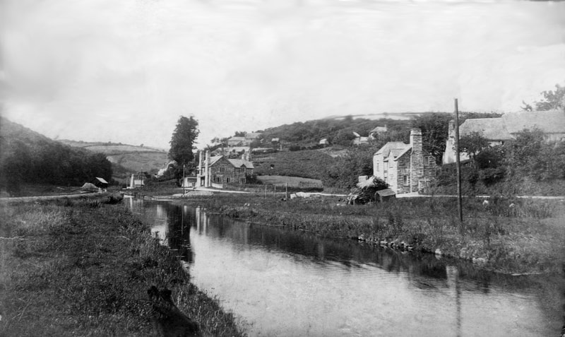 Polraen and the Looe Canal at Sandplace