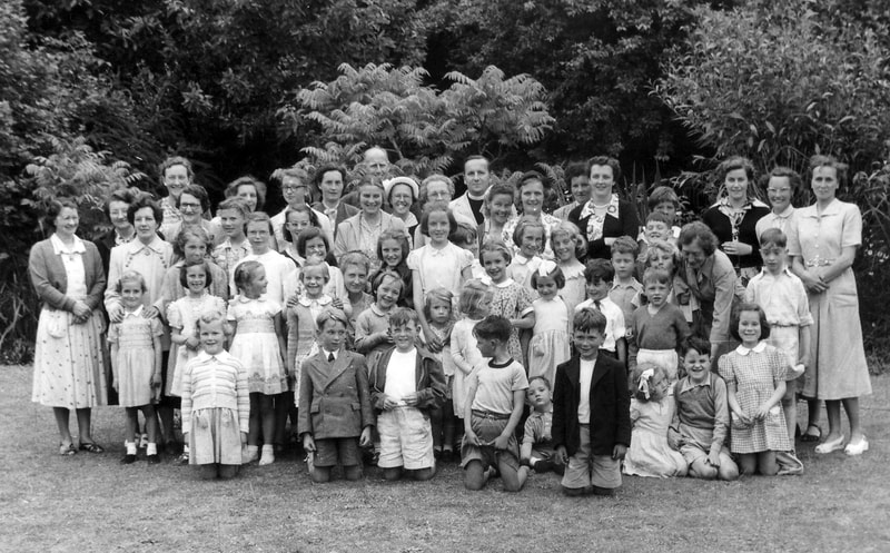 Sunday School group, 1950s Looe